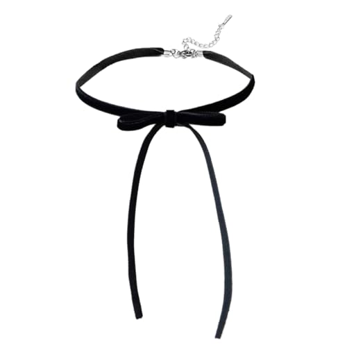 ZYKEJJDDAK Vielseitiges modisches Choker-Accessoire, einzigartige Schleifen-Choker, bequem und verstellbar, Halsschmuck für Mode, SizeApprox.326cm/12.62.36inches, Flanell, Kein Edelstein ZYKEJJDDAK Vielseitiges modisches Choker-Accessoire, einzigartige Schleifen-Choker, bequem und verstellbar, Halsschmuck für Mode, SizeApprox.326cm/12.62.36inches, Flanell, Kein Edelstein von ZYKEJJDDAK
