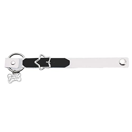 ZYKEJJDDAK Vintage Stern Knochen Leder Choker Halskette Damen Herren Gothic Punk Nieten Statement Halsband Halskette, 3.9x3.9in, Leder und Legierung, Kein Edelstein ZYKEJJDDAK Vintage Stern Knochen Leder Choker Halskette Damen Herren Gothic Punk Nieten Statement Halsband Halskette, 3.9x3.9in, Leder und Legierung, Kein Edelstein von ZYKEJJDDAK