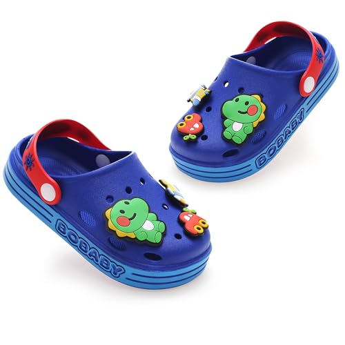 Kinder Clogs Pantoletten Sommer Unisex Hausschuhe Gartenschuhe Mädchen Jungen Strand Sandalen Slip On Flach Badeschuhe Gummi Gartenclogs Outdoor von ZYLDK