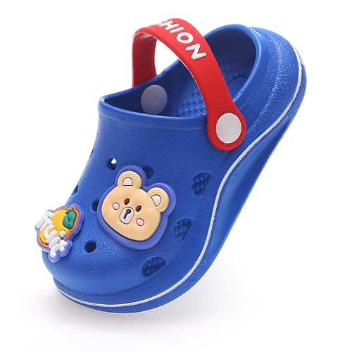 Kinder Clogs Pantoletten Sommer Unisex Hausschuhe Gartenschuhe Mädchen Jungen Strand Sandalen Slip On Flach Badeschuhe Gummi Gartenclogs Outdoor Kinder Clogs Pantoletten Sommer Unisex Hausschuhe Gartenschuhe Mädchen Jungen Strand Sandalen Slip On Flach Badeschuhe Gummi Gartenclogs Outdoor von ZYLDK