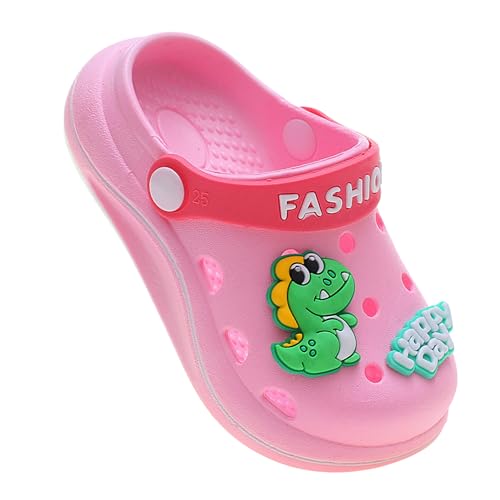 Kinder Clogs Pantoletten Sommer Unisex Hausschuhe Gartenschuhe Mädchen Jungen Strand Sandalen Slip On Flach Badeschuhe Gummi Gartenclogs Outdoor von ZYLDK