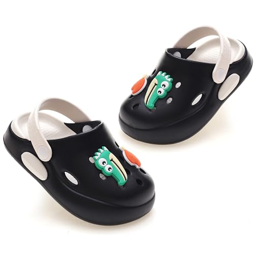 Kinder Clogs Pantoletten Unisex Hausschuhe Gartenschuhe Mädchen Jungen Strand Sandalen Slip On Outdoor Flach Badeschuhe Gummi Gartenclogs Sommer von ZYLDK