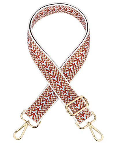 Schultergurt Tragegurt Bunter Verstellbarer Tschengurt Umhängegurt für Schultertasche DIY Zubehör Tragetaschen und Handtaschen Schulterriemen von ZYLDK