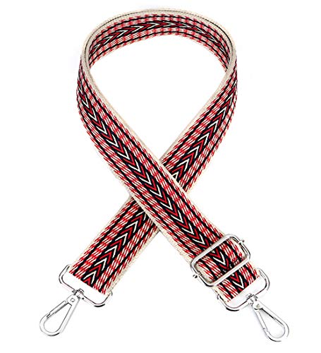 Schultergurt Tragegurt Bunter Verstellbarer Tschengurt Umhängegurt für Schultertasche DIY Zubehör Tragetaschen und Handtaschen Schulterriemen von ZYLDK