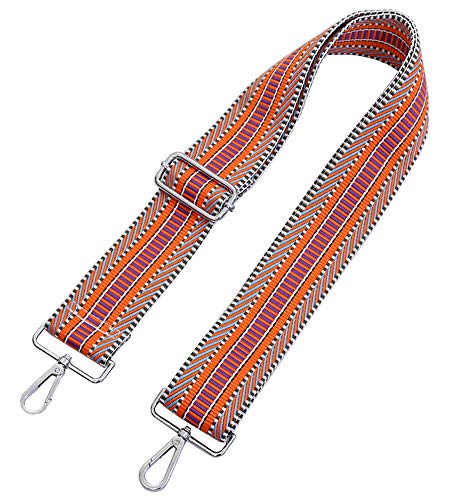 Schultergurt Tragegurt Bunter Verstellbarer Tschengurt Umhängegurt für Schultertasche Tragetaschen und Handtaschen DIY Zubehör Schulterriemen von ZYLDK