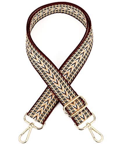 Schultergurt Tragegurt Bunter Verstellbarer Tschengurt Umhängegurt für Schultertasche DIY Zubehör Tragetaschen und Handtaschen Schulterriemen von ZYLDK