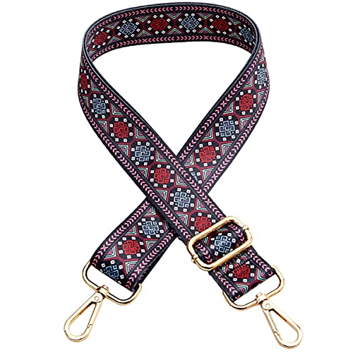 Verstellbarer Schultergurt Taschengurt Breit Schulterriemen Umhängegurt Herren Taschenriemen Damen Zubehör Tragegurt Längenverstellbarer 75-135cm für Schultertasche Tragetaschen und Handtaschen von ZYLDK