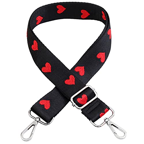 Verstellbarer Schultergurt Taschengurt Breit Schulterriemen Umhängegurt Herren Taschenriemen Damen Zubehör Tragegurt Längenverstellbarer 75-135cm für Schultertasche Tragetaschen und Handtaschen von ZYLDK