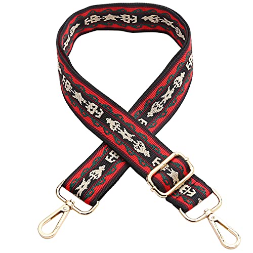 Verstellbarer Schultergurt Taschengurt Breit Schulterriemen Umhängegurt Herren Taschenriemen Damen Zubehör Tragegurt Längenverstellbarer 75-135cm für Schultertasche Tragetaschen und Handtaschen von ZYLDK