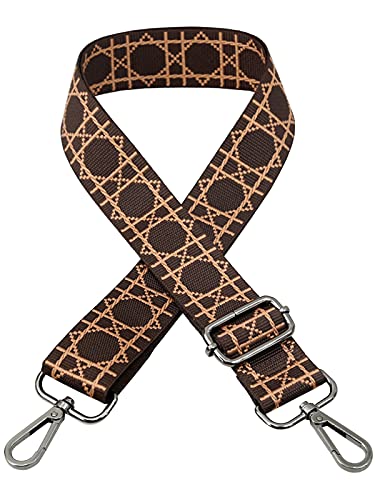 Verstellbarer Schultergurt Taschengurt Breit Schulterriemen Umhängegurt Herren Taschenriemen Damen Zubehör Tragegurt Längenverstellbarer für Schultertasche Tragetaschen und Handtaschen von ZYLDK