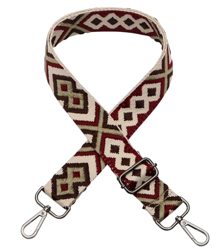 Verstellbarer Schultergurt Taschengurt Breit Schulterriemen Umhängegurt Herren Taschenriemen Damen Zubehör Tragegurt Längenverstellbarer für Schultertasche Tragetaschen und Handtaschen von ZYLDK