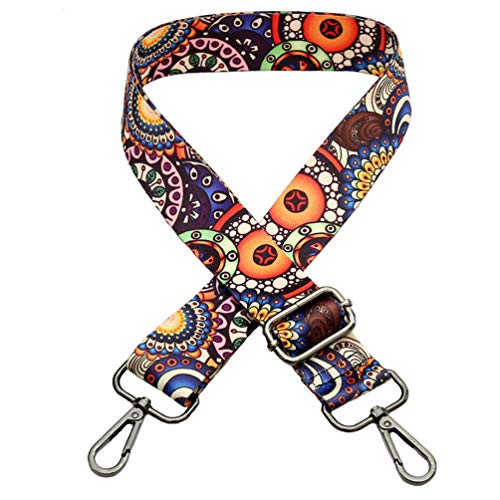 ZYLDK Mode Damen Taschengurt Bunter Schultergurt Längenverstellbarer Breiter Tragegurt für Handtaschen 78-140cm DIY Zubehör von ZYLDK