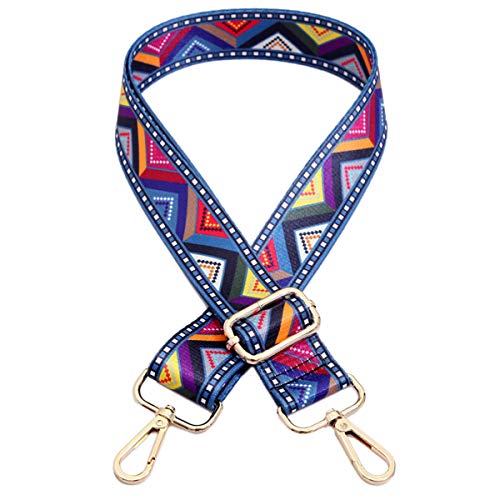 ZYLDK Mode Damen Taschengurt Bunter Schultergurt Längenverstellbarer Breiter Tragegurt für Handtaschen 78-140cm DIY Zubehör von ZYLDK