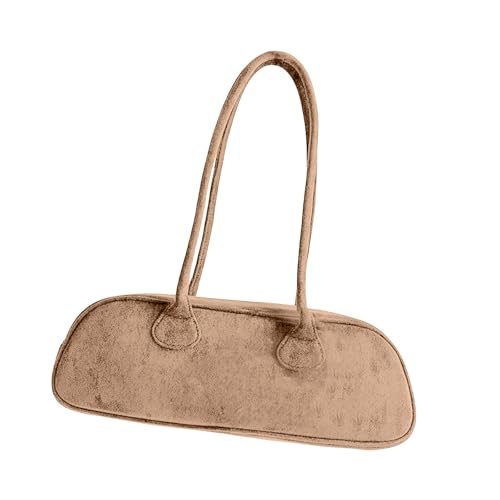 Damen Achseltasche Große Kapazität Handtasche Herbst Schulter Koreanische Stile Unterarm Shopping Dating Frauen Schulter Koreanische Stile Achsel Handtasche All-Matching Achsel-Handtasche, aprikose von ZYMIADOU