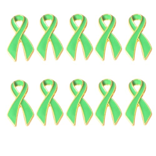 Set mit 10 einzigartigen Schleifen-Broschen, Verzierung, stilvolle Brosche für Partys und Feiern, trendiges Abzeichen, Einheitsgröße, Wie beschrieben von ZYMIADOU