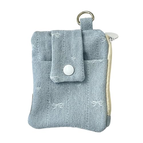 Star Change Geldbörse Geldtasche Münzkarte Aufbewahrung Fall Schleifen Geldbörsen Tasche Schöne Schleifen Karten Aufbewahrung Fall Tasche Stern Geldbörse Münzbörse, Hellblaue Schleife, Mass Beauty von ZYMIADOU