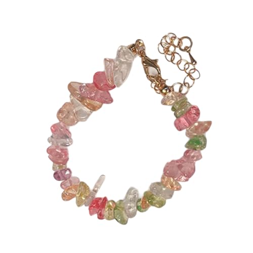 ZYMIADOU Barockstil, Naturstein für Damen, handgefertigter Turmalin-Schmuck, tragbar für den täglichen Gebrauch oder Feiern, den täglichen Gebrauch, Einheitsgröße, Wie beschrieben von ZYMIADOU