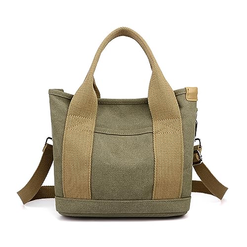ZYMIADOU Damen-Schultertasche aus Segeltuch, modische Handtasche mit Tragegriff oben, großes Fassungsvermögen, lässig, kleines Buch, große Kapazität, lässige Tragetasche mit Tragegriff oben ZYMIADOU Damen-Schultertasche aus Segeltuch, modische Handtasche mit Tragegriff oben, großes Fassungsvermögen, lässig, kleines Buch, große Kapazität, lässige Tragetasche mit Tragegriff oben von ZYMIADOU