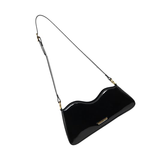 ZYMIADOU Damen-Umhängetasche, einfarbig, Achselhöhle, trendige Handtasche, passend zu Unterarm-Geldbörse, Damen, Pendeln für Reisen, modische Achselhöhle, PU-Leder, Handtasche, Geldbörse, einfarbig von ZYMIADOU