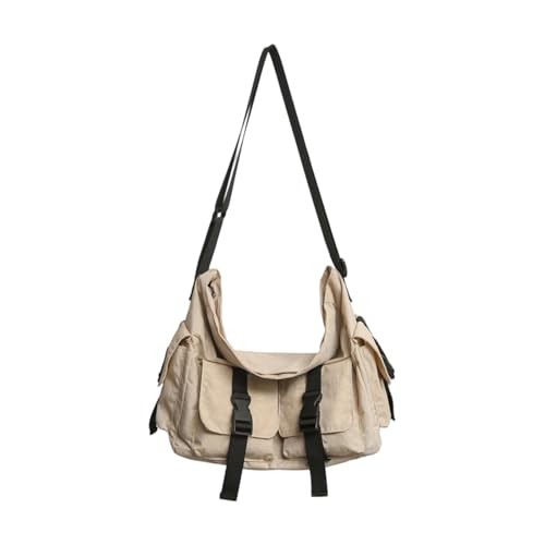 ZYMIADOU Damen-Umhängetasche, geräumig, mehrere Taschen, modische Handtasche mit Tragegriff oben, mehrere Taschen, khaki, One Size ZYMIADOU Damen-Umhängetasche, geräumig, mehrere Taschen, modische Handtasche mit Tragegriff oben, mehrere Taschen, khaki, One Size von ZYMIADOU