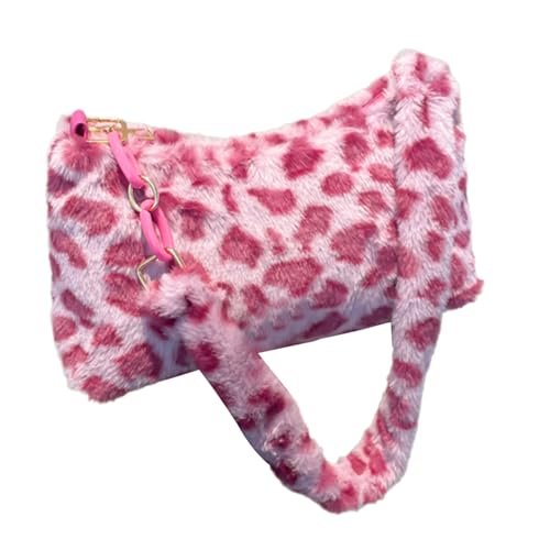 ZYMIADOU Damen Unterarmtasche Herbst Winter Handtasche Geldbörse All-Matching Achsel-Leoparden-Druck Schulter Plüsch Pendeln Leopardenmuster Schulter für Frauen Herbst Winter Achsel Weiche Handtasche ZYMIADOU Damen Unterarmtasche Herbst Winter Handtasche Geldbörse All-Matching Achsel-Leoparden-Druck Schulter Plüsch Pendeln Leopardenmuster Schulter für Frauen Herbst Winter Achsel Weiche Handtasche von ZYMIADOU