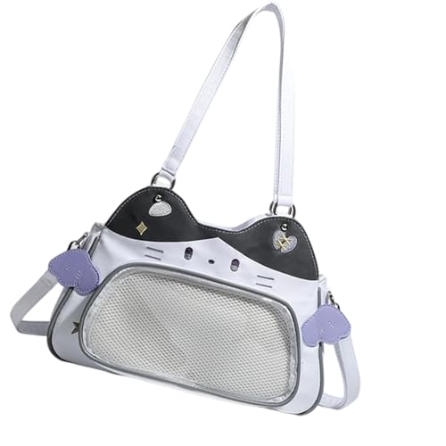 ZYMIADOU Itabag Toted Bag Itabags Crossbody Taschen Handtaschen Stachel Transparente Tasche Schultertaschen für Anime Display Itabag Umhängetasche, violett, One Size ZYMIADOU Itabag Toted Bag Itabags Crossbody Taschen Handtaschen Stachel Transparente Tasche Schultertaschen für Anime Display Itabag Umhängetasche, violett, One Size von ZYMIADOU