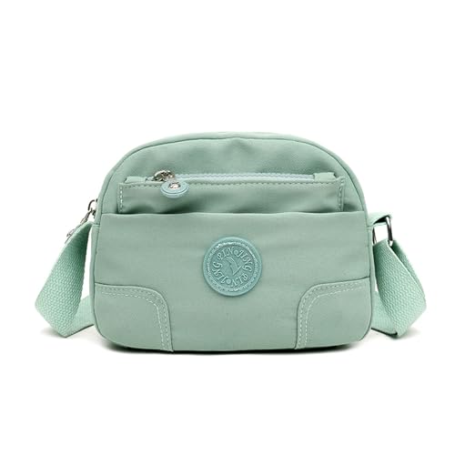 ZYMIADOU Kompakte Kuriertasche für Arbeit und Reisen, Umhängetasche mit verstellbarem Schultergurt, tragbar, grün, One Size ZYMIADOU Kompakte Kuriertasche für Arbeit und Reisen, Umhängetasche mit verstellbarem Schultergurt, tragbar, grün, One Size von ZYMIADOU