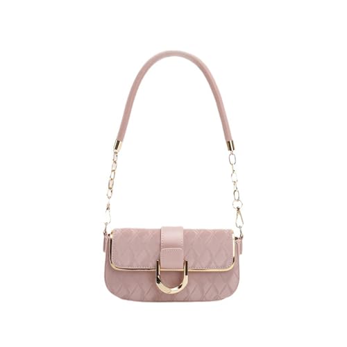 ZYMIADOU Kompakte Umhängetasche mit Kette für Damen, vielseitige und modische Handtasche für verschiedene Anlässe, Damenhandtaschen, a, One Size von ZYMIADOU