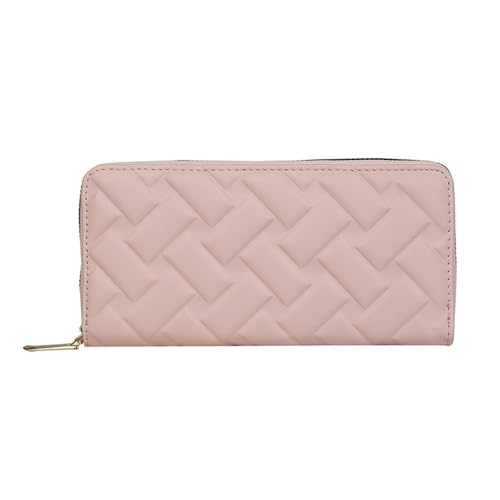 ZYMIADOU Lange Geldbörse für Damen und Herren, großes Fassungsvermögen, Clutches, Tasche, Handtaschen, mehrere Kartenfächer, Handyhülle, mit Reißverschlüssen, Kreditkartenhalter, a, Mass Beauty von ZYMIADOU