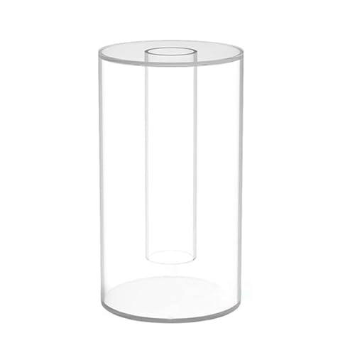 ZYMIADOU Praktischer Acryl-Stirnband-Organizer, transparenter Haarreif-Organizer, stilvolle Zubehör-Präsentationsbox, geeignet für Schlafzimmer, multifunktionale Haarband-Aufbewahrungsbox von ZYMIADOU