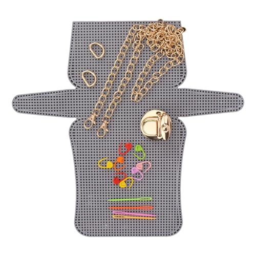 ZYMIADOU Rechteckiges Acryl-Mesh-Leinwand-Blatt-Set zum Nähen und Häkeln, Tasche, Geldbörse, handgefertigte Bastelprojekte, Bastelzubehör, Set 1 große Größe, One Size ZYMIADOU Rechteckiges Acryl-Mesh-Leinwand-Blatt-Set zum Nähen und Häkeln, Tasche, Geldbörse, handgefertigte Bastelprojekte, Bastelzubehör, Set 1 große Größe, One Size von ZYMIADOU