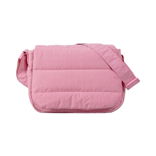 ZYMIADOU Stilvolle gesteppte Umhängetasche für Damen und Mädchen, trendige und praktische Handtasche Crossbody Geldbörse gesteppte Schultertasche, B, One Size von ZYMIADOU