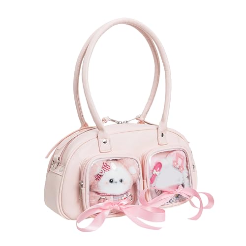 ZYMIADOU Sweet Cool Itabag Umhängetasche Handtasche Transparent Itabag Messenger Fashion Satchel Handtasche Daypacks Ita Crossbody Messenger Shoulder, B, One Size von ZYMIADOU