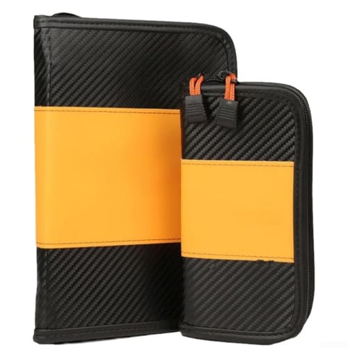ZYNCUE Rig Wallet Karpfenangeln Tackle Rigs Wallet Wasserdichte Trace Tackle Box Angelköder Aufbewahrung für alle anderen Angelvorfächer, small von ZYNCUE