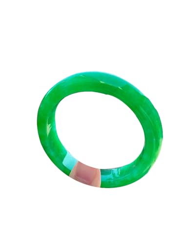 ZYOQYG Jade Armreif Armband für Frauen Damen grün Klassischer Jade Armreif Mit Geschenkbox (56) von ZYOQYG