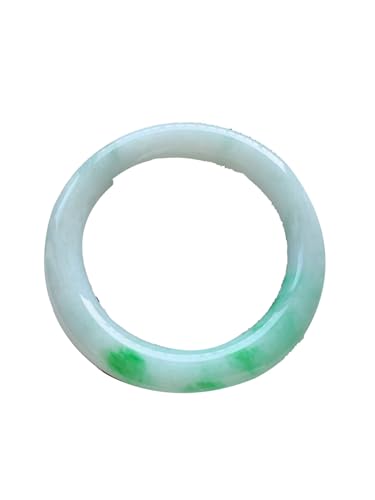 ZYOQYG Jade Armreif Armband für Frauen Schöne grüne Runde Armband Geschenk für Frau und Freunde (52) von ZYOQYG