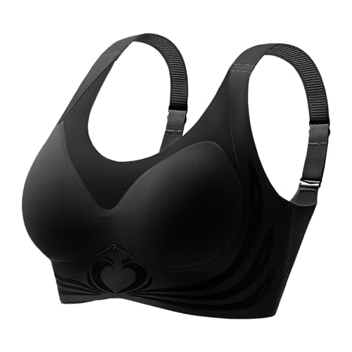Bügelloser Top Stütz BH Keine Schlaffen Brüste Mehr, Lifting Anti-Sagging Wireless Adjustable Seamless Bra Große Damenbrüste zeigen kleine Brüste volle Körbchen dünner nahtloser BH von ZYPAINIY