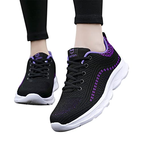 ZYPAINIY Laufschuhe Damen Wasserdicht Leicht Wanderschuhe Wasserdicht Wasserfest Running Schuhe Plateau Günstig Joggingschuhe Rutschfest Schnell Trocknend Fitnessschuhe Für Outdoor Bequem Sportschuhe von ZYPAINIY