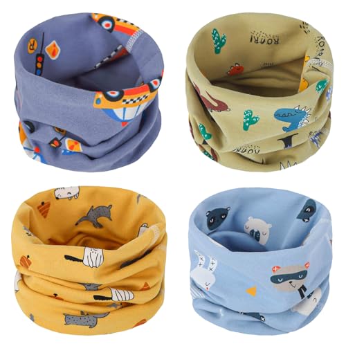 ZYUPHY Loop Schal Kinder, Baby Schal Winter Loop Hals Wärmer Schlauchschal Kinder für Jungen Mädchen von ZYUPHY