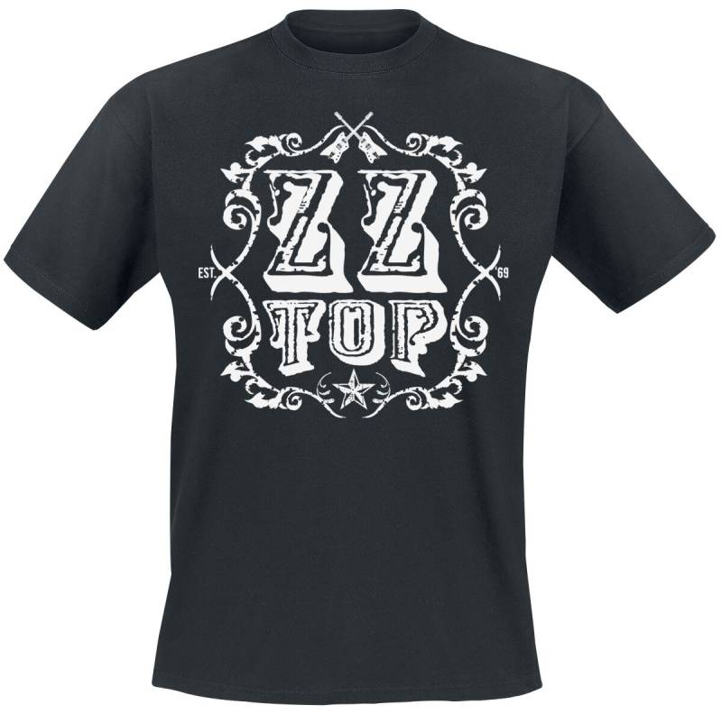 ZZ Top T-Shirt - Can't Stop Rockin' - M bis XL - für Männer - Größe M - schwarz  - Lizenziertes Merchandise! von ZZ Top