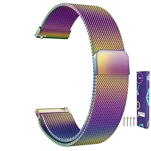 ZZDH Uhrenarmband Edelstahl Mesh Uhrenarmband Metall Magnetverschluss Armband Smartwatch Ersatzband Schnellverschluss Watch Strap Band Für Damen Herren 14mm 16mm 18mm 20mm 22mm 24mm 23mm für Männer Fr ZZDH Uhrenarmband Edelstahl Mesh Uhrenarmband Metall Magnetverschluss Armband Smartwatch Ersatzband Schnellverschluss Watch Strap Band Für Damen Herren 14mm 16mm 18mm 20mm 22mm 24mm 23mm für Männer Fr von ZZDH
