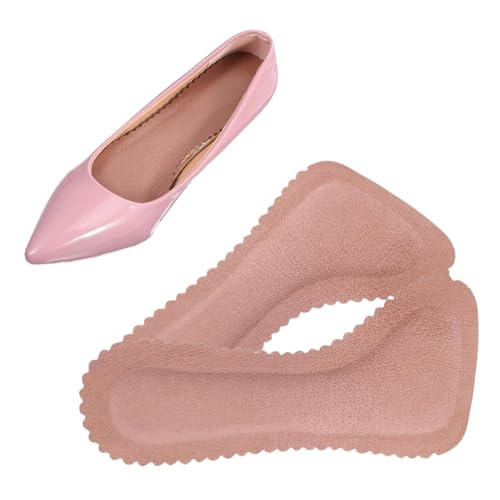1 Paar rutschfeste Schuhpads rutschfeste Aufkleber High Heel Schuhsohle Schutz Kleber Sohlenschutz Griffe kleber für schuhsohlen kleber schuhsohle schuhsohlen kleber klebesohlen für sandalen(Pink) von ZZHBOO