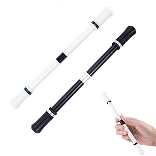 ZZHBOO 2 Stück Drehender Rotierender Stift Rotierender Finger Rotationsstift Rutschfester Beschichtung Spinning Pen Rolling Finger Rotationsstifte von ZZHBOO