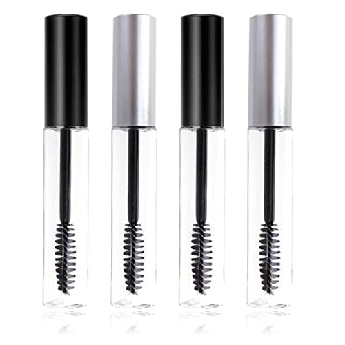4 Stück Leer Wimpern Tube Leere Mascara Flasche 10ml Kunststoff Wimperntusche Tube Mascara Flaschen Set von ZZHBOO