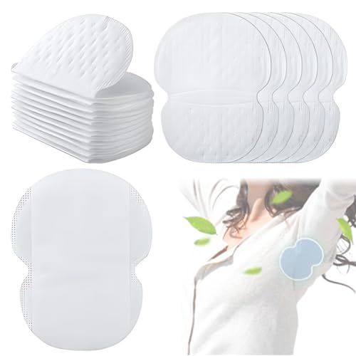 80 Stück Selbstklebend Achselpads Baumwolle Achsel Schweiß Pads Unsichtbare Schweißpads Achselhöhle Schweiß Pads Antischweißpads für Damen und Herren achselpads achselpads damen achselpads herren von ZZHBOO