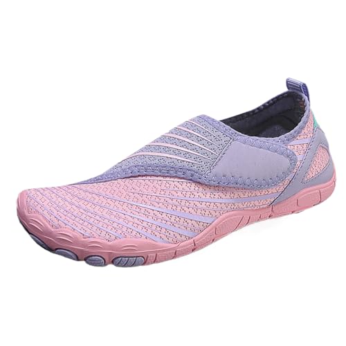 Barfussschuhe Damen Schwimmschuhe Leichte Barefoot Shoes Barfuss Schuhe Atmungsaktiv Schnelltrocken BarfußSchuhe Damen Weiß Wasserschuhe Damen 38 FüR Steine von ZZHZGZ