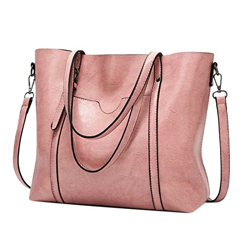 ZZHZGZ Damen Tote Bag Handtasche Handtaschen für Damen, große Designer-Damentasche, Geldbörse aus (RD2, One Size) von ZZHZGZ