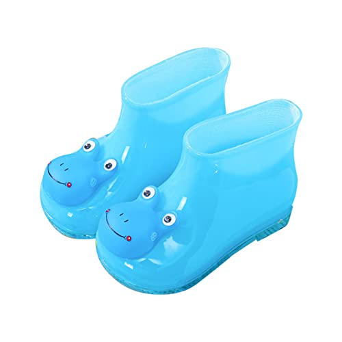 ZZHZGZ Gummistiefel MäDchen 24 Gummistiefel Kinder Wasserdichte Stiefel Regenschuhe für Kleinkinder Jungen Mädchen 1-8 Jahre Kinder Gummistiefel 22 von ZZHZGZ