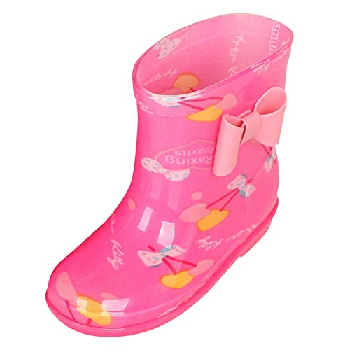 ZZHZGZ Gummistiefel MäDchen 24 Unisex Kinder Gummistiefel Kinder Gummistiefel MäDchen Pferde von ZZHZGZ