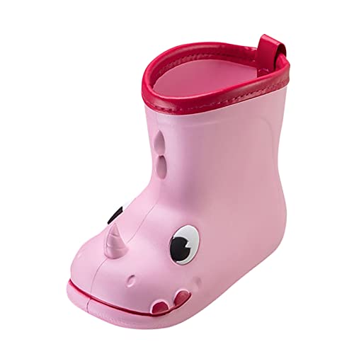 ZZHZGZ Gummistiefel MäDchen 27 Gummistiefel Kinder Wasserdichte Stiefel Regenschuhe für Kleinkinder Jungen Mädchen 1-8 Jahre Kinder Gummistiefel 21 von ZZHZGZ